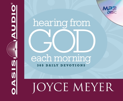 Hearing from God Each Morning: 365 Daily Devotions 1598597043 Book Cover