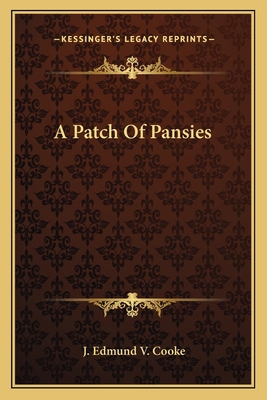 A Patch Of Pansies 1163587133 Book Cover