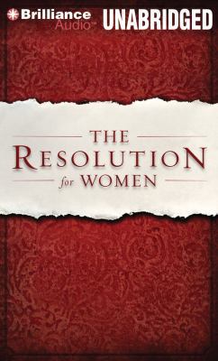 The Resolution for Women 145581993X Book Cover