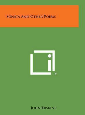 Sonata and Other Poems 1258916363 Book Cover