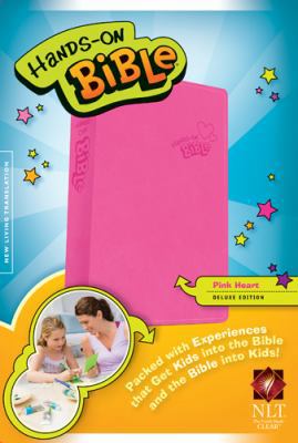 Hands-On Bible-NLT-Pink Heart 1414398549 Book Cover