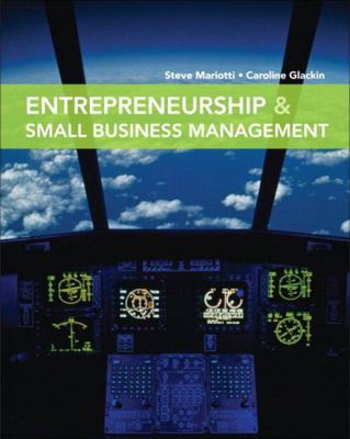 Entrepreneurship & Small Business Management 0135030315 Book Cover