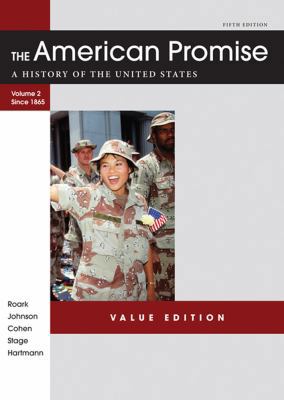 The American Promise Value Edition, Volume II: ... 1457613476 Book Cover