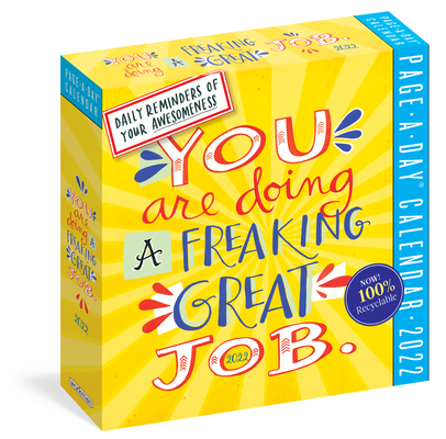 You Are Doing a Freaking Great Job Page-A-Day C... 1523512660 Book Cover