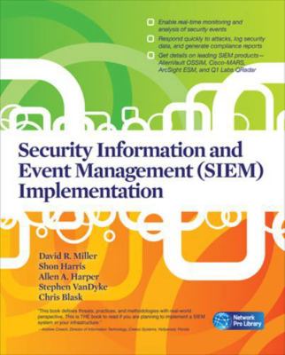Security Information and Event Management (SIEM... 0071701095 Book Cover