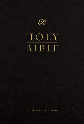 ESV Pew and Worship Bible, Large Print (Black) [Large Print] 1433563495 Book Cover