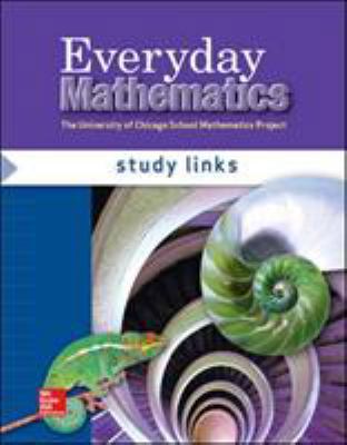 Everyday Mathematics, Grade 6, Study Links 0076097439 Book Cover