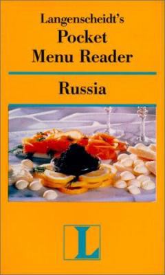 Langenscheidt's Pocket Menu Reader Russia 1585730424 Book Cover