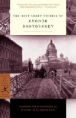 Best Short Stories of Dostoyevsky 0394604776 Book Cover