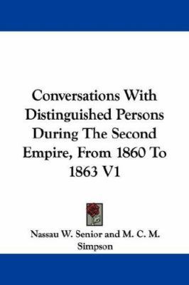 Conversations With Distinguished Persons During... 143251993X Book Cover