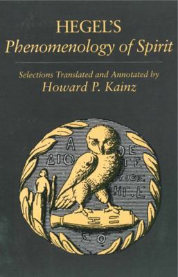 Selections from Hegel's Phenomenology of Spirit 0271010762 Book Cover