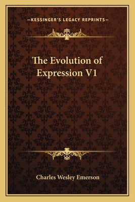 The Evolution of Expression V1 1162636556 Book Cover