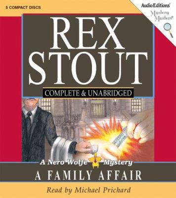 A Family Affair 1572704942 Book Cover