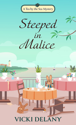Steeped in Malice [Large Print] B0CFN2QVG2 Book Cover