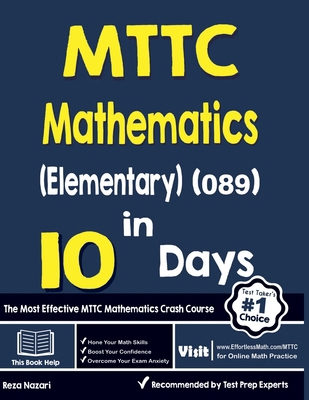 MTTC Mathematics (Elementary) (089) in 10 Days:... B0D59JFLFV Book Cover