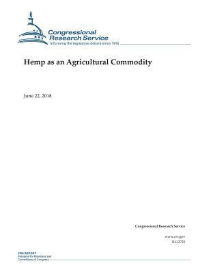 Hemp as an Agricultural Commodity 1722361638 Book Cover