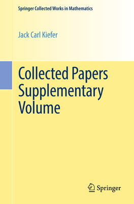 Collected Papers Supplementary Volume 1493965921 Book Cover