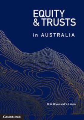 Equity and Trusts in Australia 1139194011 Book Cover