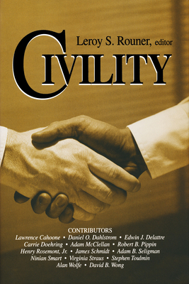 Civility 0268022550 Book Cover