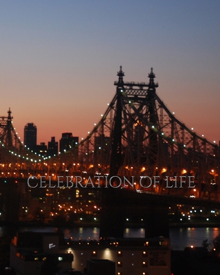 Celebration of life urban city remembrance Jour... 046425258X Book Cover