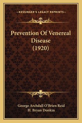 Prevention Of Venereal Disease (1920) 1164201328 Book Cover