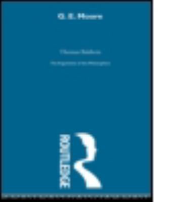 Moore - Arg Philosophers 0415487838 Book Cover