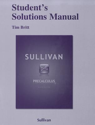 Student Solutions Manual for Precalculus 0321717635 Book Cover