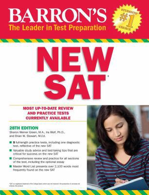 Barron's New Sat, 28th Edition 1438006497 Book Cover