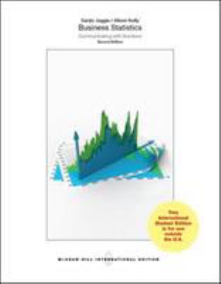 Business Statistics: Communicating with 1259251063 Book Cover