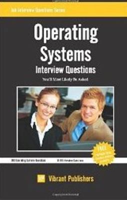 Operating Systems Interview Questions You'll Mo... 1480214728 Book Cover