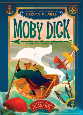 Easy Illustrated Classics. Moby Dick 8854420565 Book Cover
