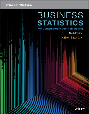 Business Statistics: For Contemporary Decision ... 1119298865 Book Cover