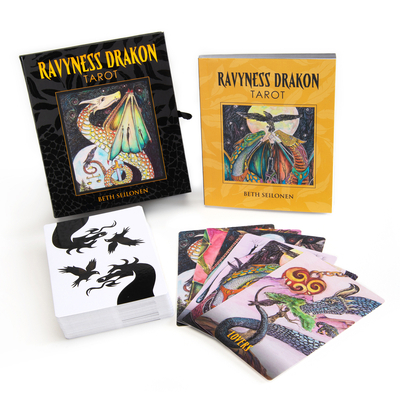 Ravyness Drakon Tarot: (Tarot Kit Box Set with ... 0764362399 Book Cover