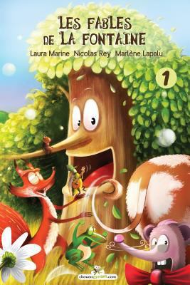 Les fables de La Fontaine 1 (French Edition) [French] 2896874593 Book Cover