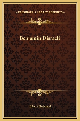 Benjamin Disraeli 1169194702 Book Cover