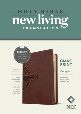 NLT Compact Giant Print Bible, Filament Enabled... 1496460588 Book Cover