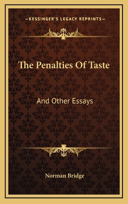 The Penalties of Taste the Penalties of Taste: ... 1163731927 Book Cover