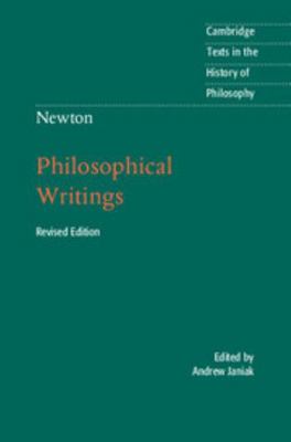 Newton: Philosophical Writings 1107615933 Book Cover