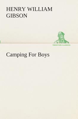 Camping For Boys 3849511227 Book Cover