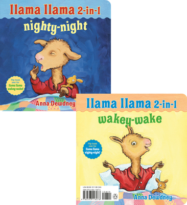 Llama Llama 2-In-1: Wakey-Wake/Nighty-Night 0593118073 Book Cover