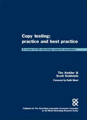 Copy Testing: Practice and Best Practice 1841161365 Book Cover