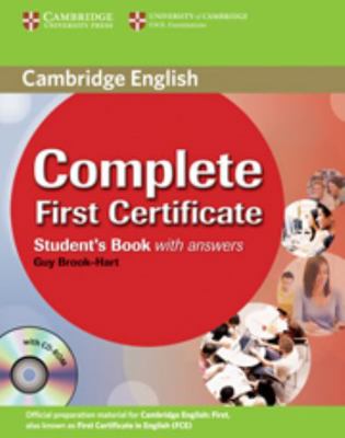 Complete First Certificate Student's Book with ... 052169826X Book Cover