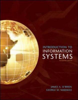 Introduction to Information Systems 0073043559 Book Cover