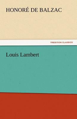 Louis Lambert 3842441533 Book Cover