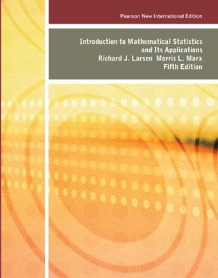 Introduction to Mathematical Statistics and Its... 1292023554 Book Cover