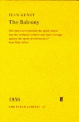 The Balcony (The Faber Library) 0571192971 Book Cover