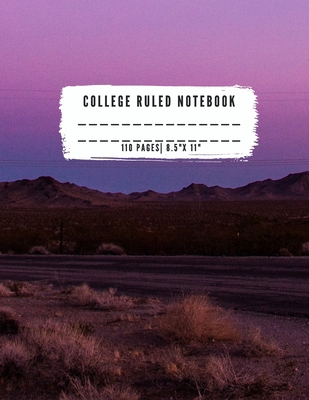 College Ruled Notebook: College Ruled Notebook ... 6486234881 Book Cover