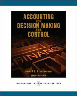 Accounting for Decision Making and Control B007YTNM7I Book Cover