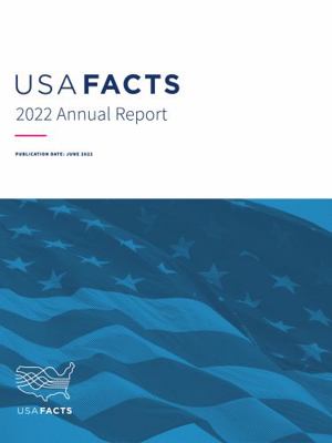 Paperback USAFacts 2022 Annual Report : Our Nation, in Numbers Book