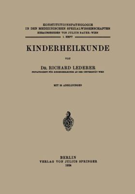 Kinderheilkunde [German] 3642472273 Book Cover